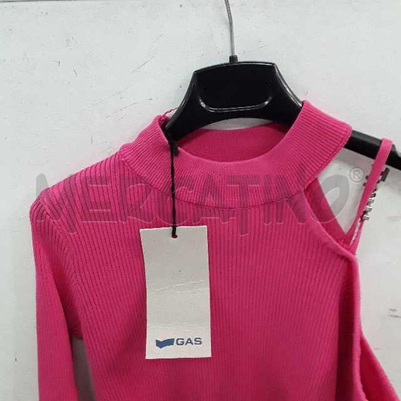 MAGLIA DONNA GAS FUKSIA CROP | Mercatino dell'Usato Montesilvano 2
