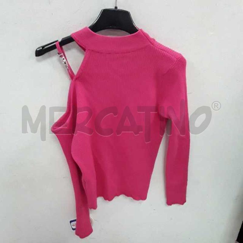 MAGLIA DONNA GAS FUKSIA CROP | Mercatino dell'Usato Montesilvano 3