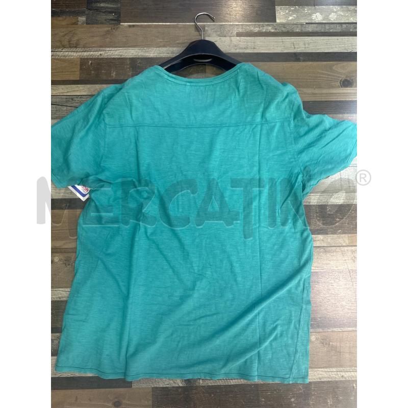 MAGLIA DONNA GUESS AZZURRA STAMPATA NERA | Mercatino dell'Usato Montesilvano 3