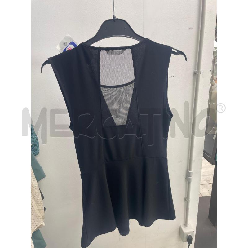 MAGLIA DONNA GUESS NERA SMANICATA VELO SCOLLATURA | Mercatino dell'Usato Montesilvano 3