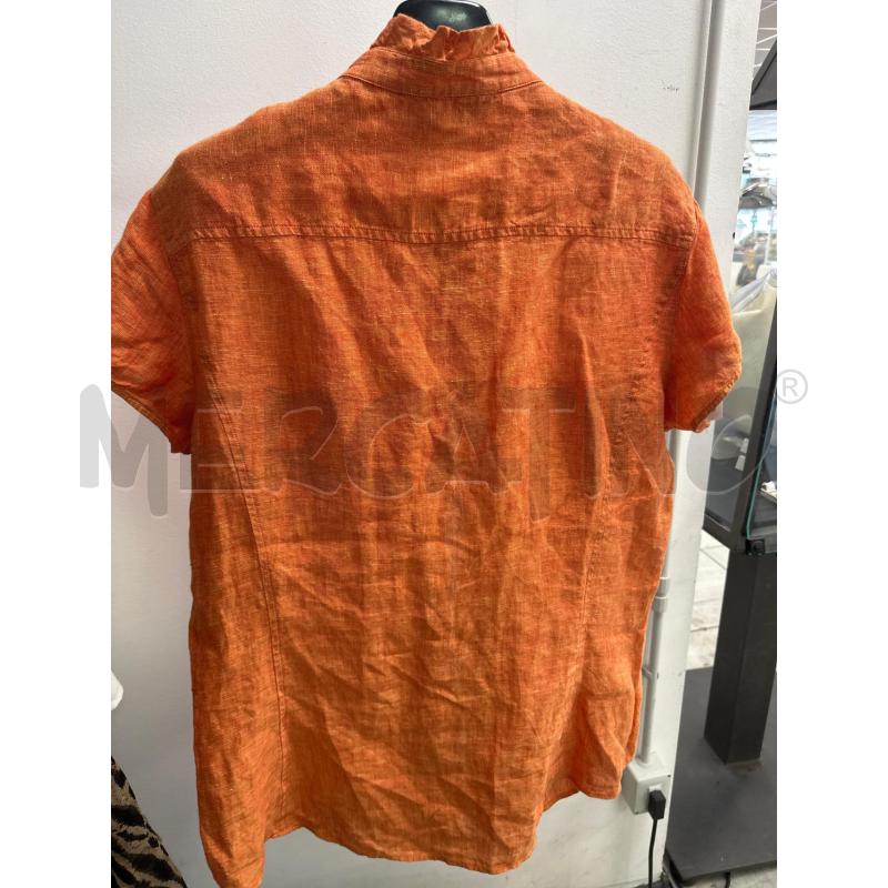 MAGLIA DONNA INTREND LINO ARANCIO MEZZA MANICA | Mercatino dell'Usato Montesilvano 3