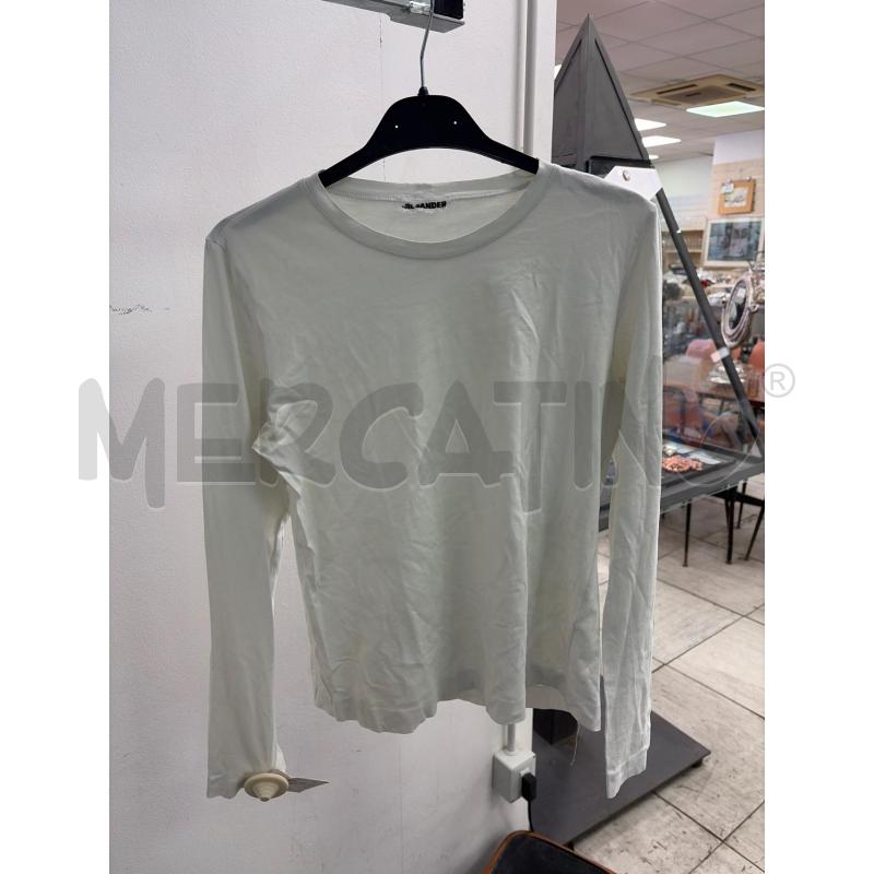 MAGLIA DONNA JIL SANDER BIANCA | Mercatino dell'Usato Montesilvano 1
