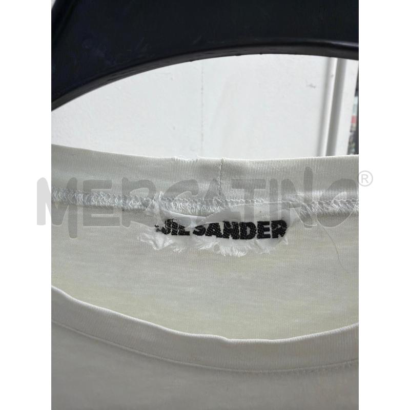 MAGLIA DONNA JIL SANDER BIANCA | Mercatino dell'Usato Montesilvano 2