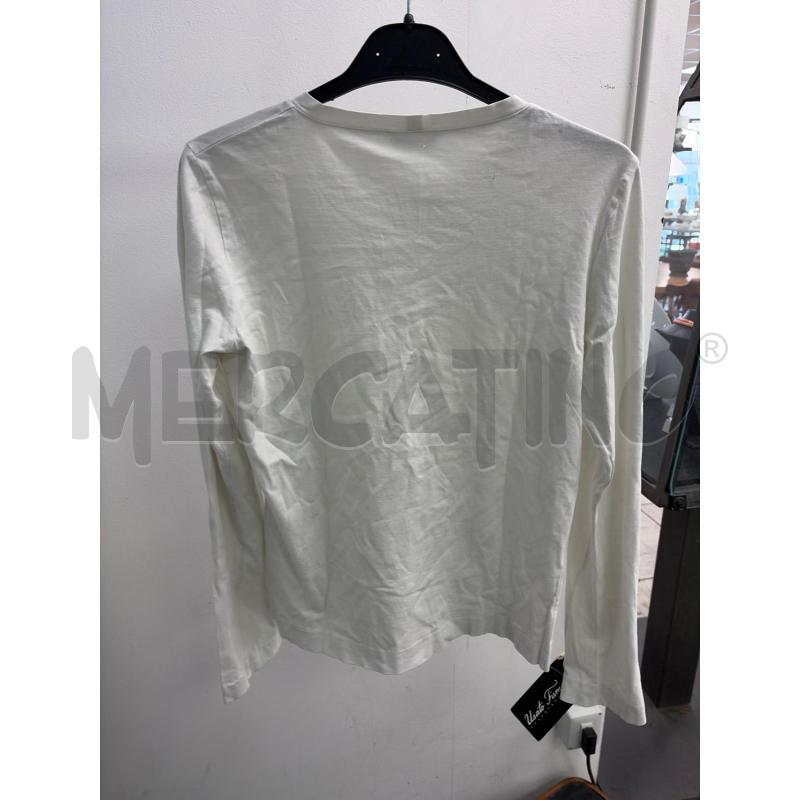MAGLIA DONNA JIL SANDER BIANCA | Mercatino dell'Usato Montesilvano 3