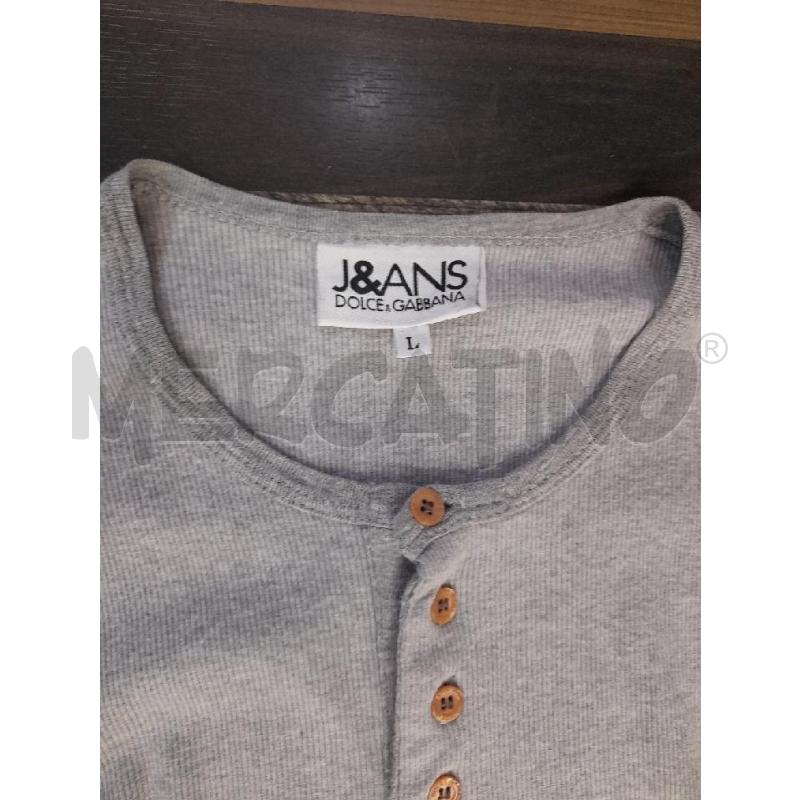 MAGLIA DONNA J&ANS DOLCE & GABBANA GRIGIA | Mercatino dell'Usato Montesilvano 2