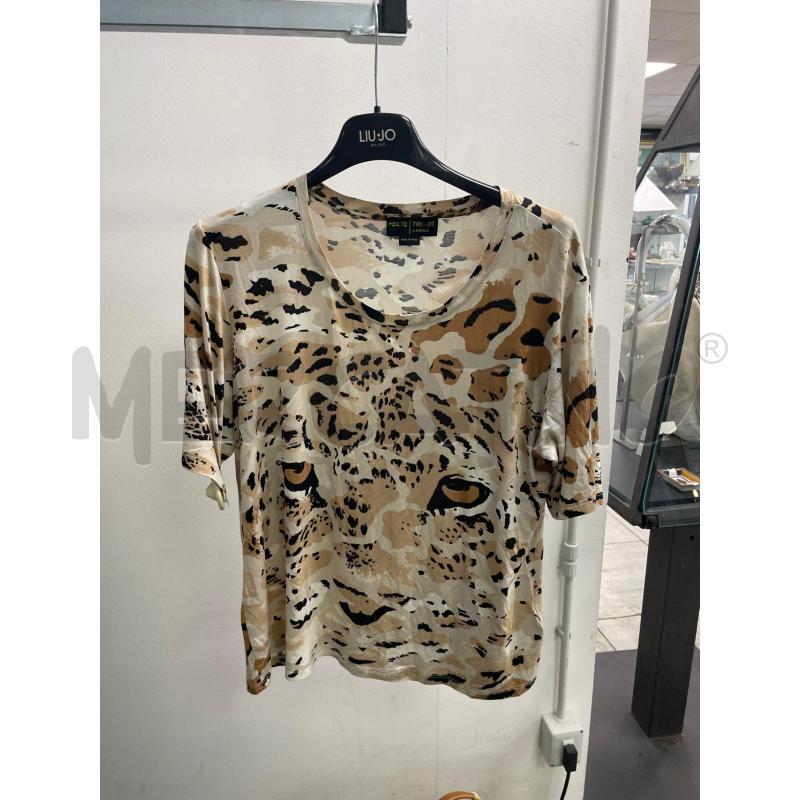 MAGLIA DONNA KRIZIA BEIGE BIANCO TG 21 | Mercatino dell'Usato Montesilvano 1