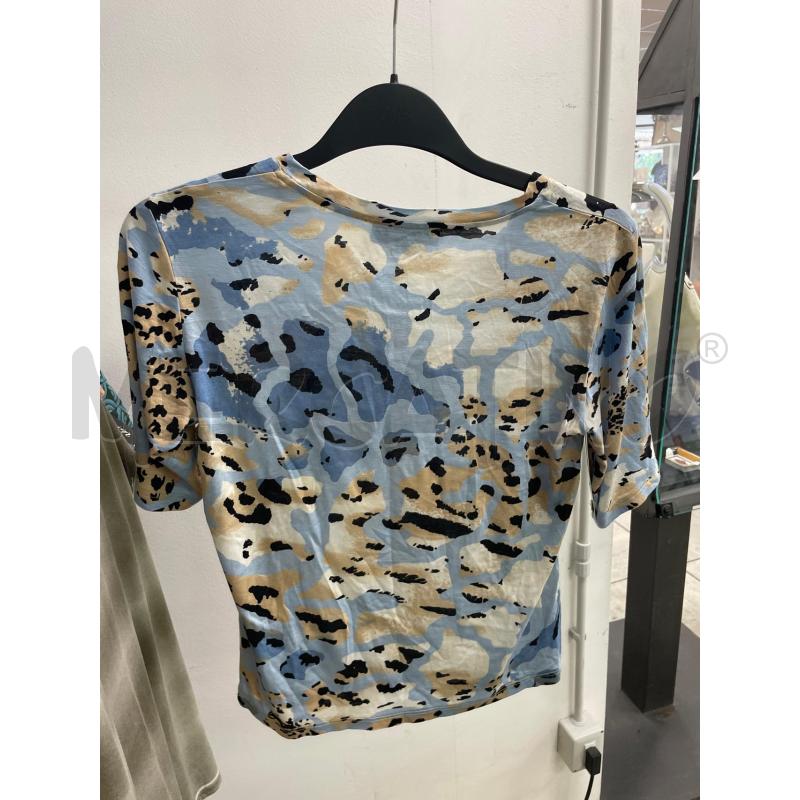 MAGLIA DONNA KRIZIA CELESTE BEIGE   | Mercatino dell'Usato Montesilvano 3