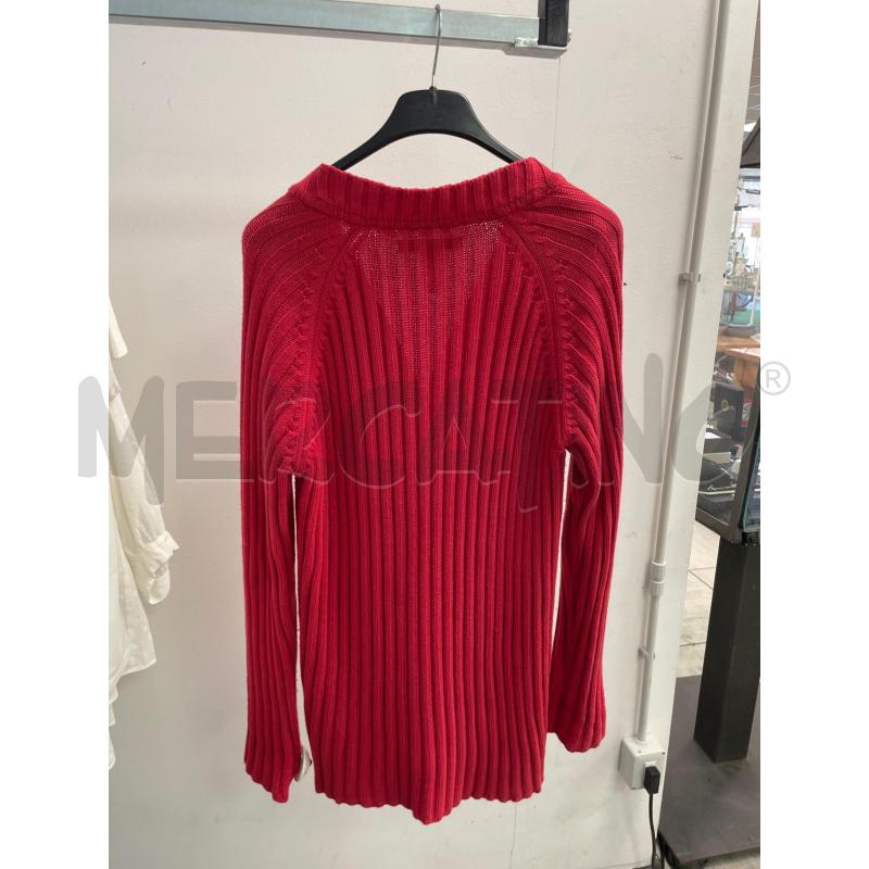 MAGLIA DONNA LES COPAINS JEANS ROSSA | Mercatino dell'Usato Montesilvano 3