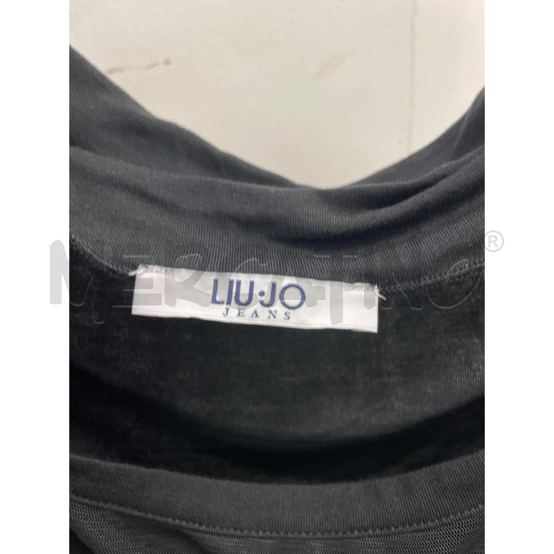 MAGLIA DONNA LIU JO FASCIA VELATA ALTA FIORATA NERA | Mercatino dell'Usato Montesilvano 2