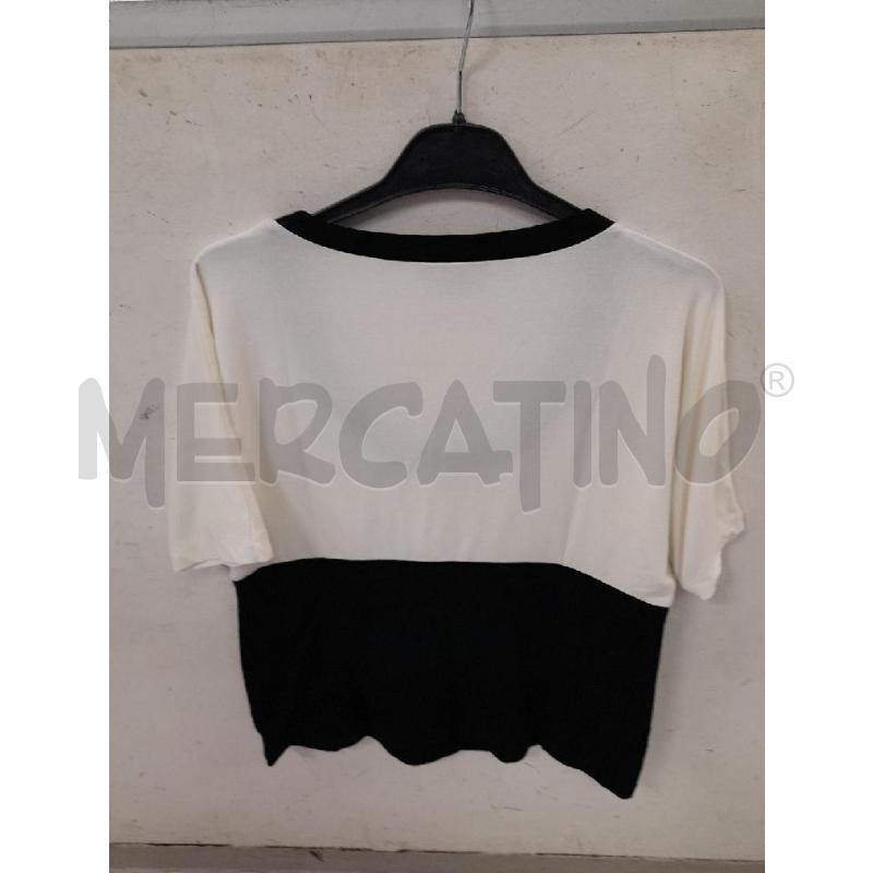 MAGLIA DONNA LUISA SPAGNOLI BIANCANERA TG L | Mercatino dell'Usato Montesilvano 3