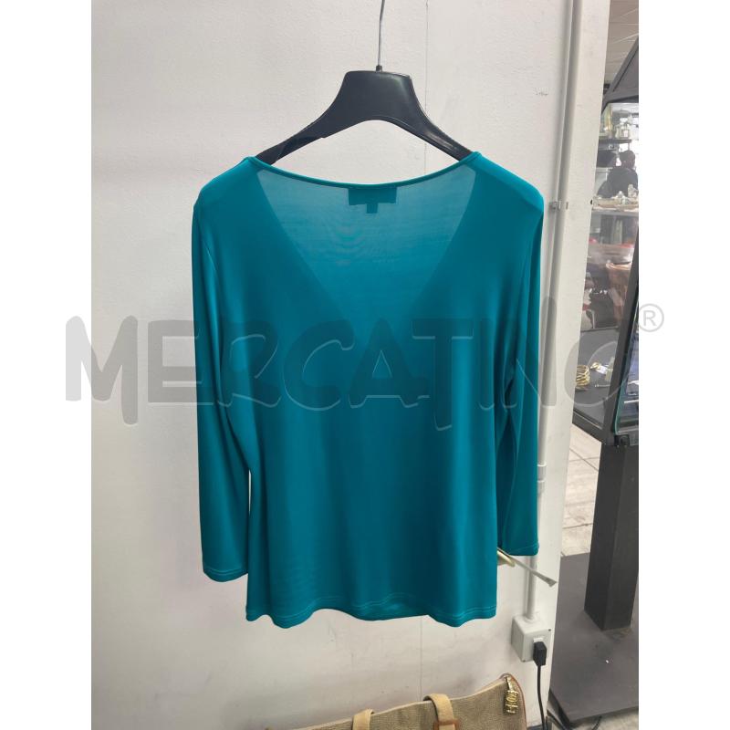 MAGLIA DONNA LUISA SPAGNOLI TURCHESE SERPENTE | Mercatino dell'Usato Montesilvano 4