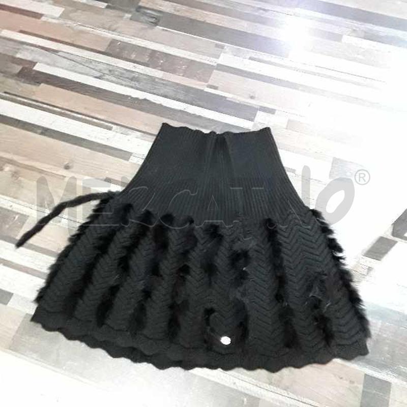 MAGLIA DONNA MANTELLLA NERA BENETTI | Mercatino dell'Usato Montesilvano 1