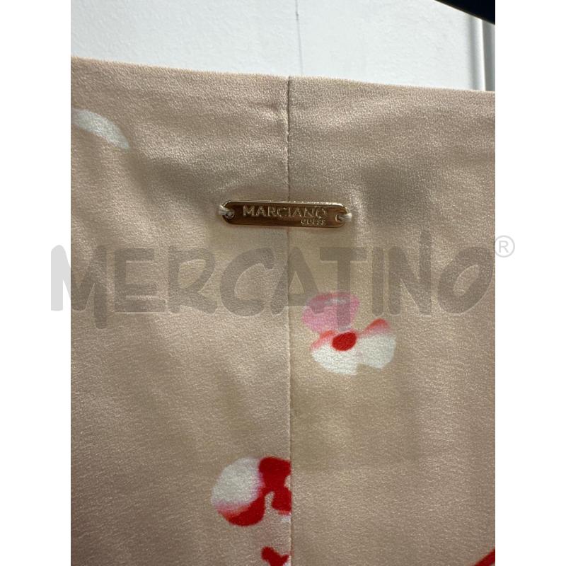 MAGLIA DONNA MARCIANO GUESS BEIGE FIORI ROSSI BIANCHI  | Mercatino dell'Usato Montesilvano 4