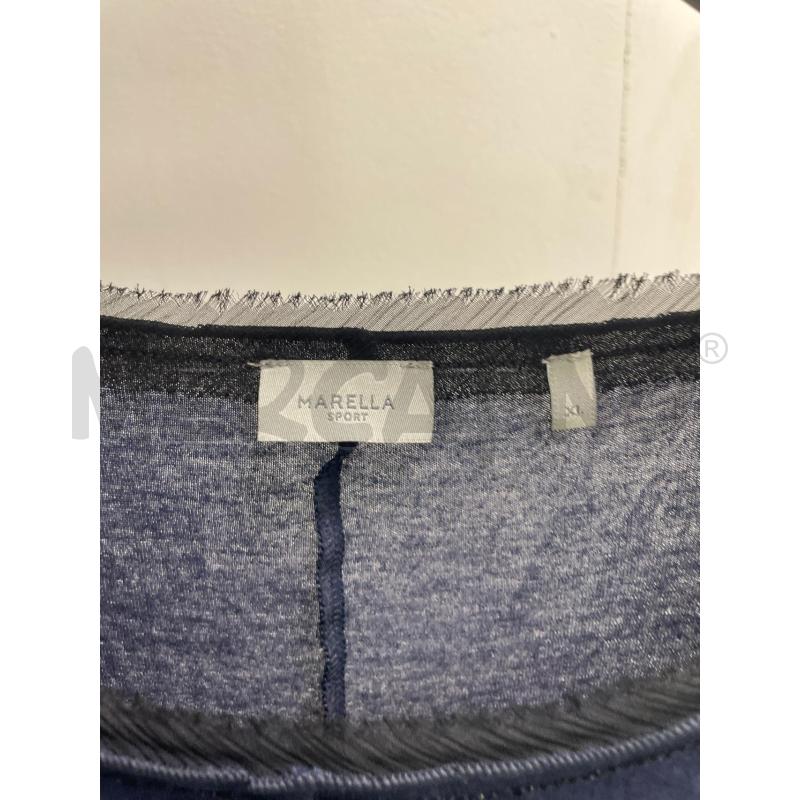 MAGLIA DONNA MARELLA SPORT BLU DETT NERI | Mercatino dell'Usato Montesilvano 2