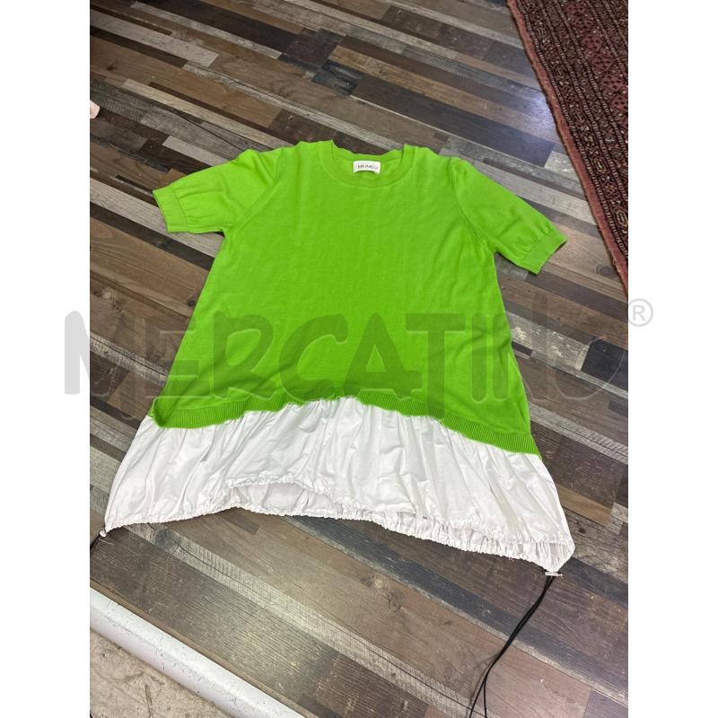 MAGLIA DONNA MEIMEIJ VERDE BIANCA TG 38 | Mercatino dell'Usato Montesilvano 2