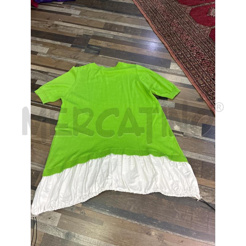 MAGLIA DONNA MEIMEIJ VERDE BIANCA TG 38 | Mercatino dell'Usato Montesilvano 4