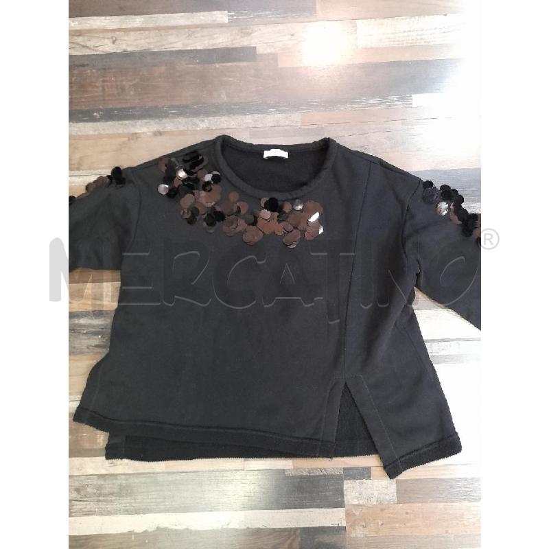 MAGLIA DONNA NERA APPLICAZIONI SFIZIO | Mercatino dell'Usato Montesilvano 1
