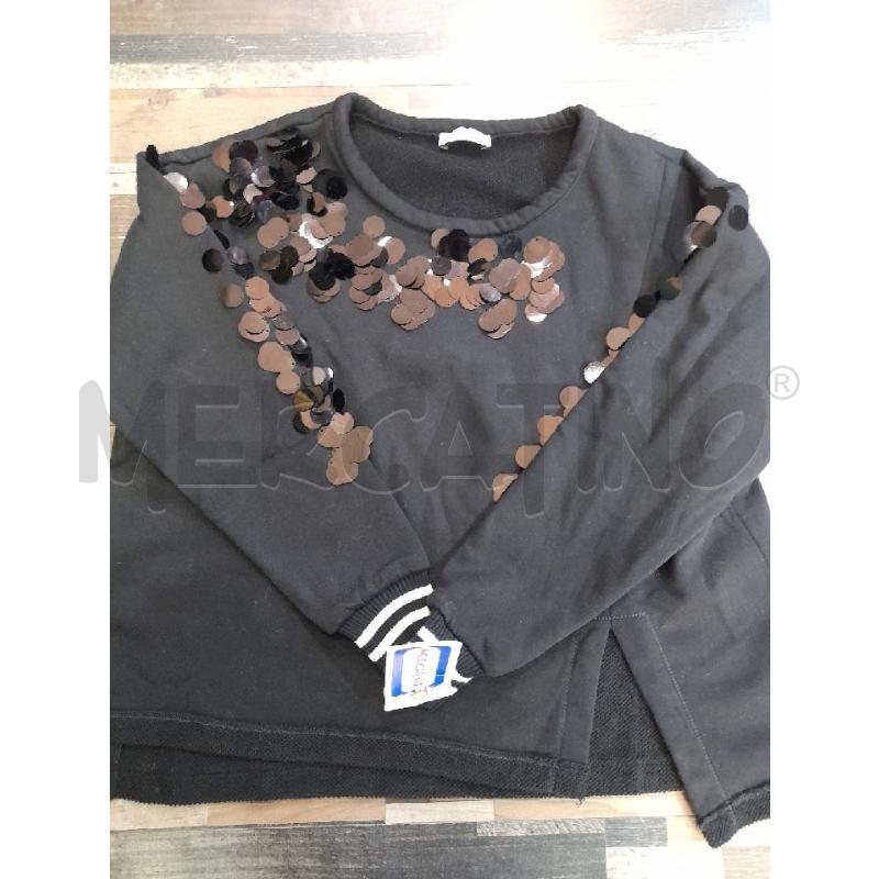 MAGLIA DONNA NERA APPLICAZIONI SFIZIO | Mercatino dell'Usato Montesilvano 2