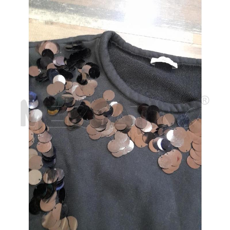 MAGLIA DONNA NERA APPLICAZIONI SFIZIO | Mercatino dell'Usato Montesilvano 3
