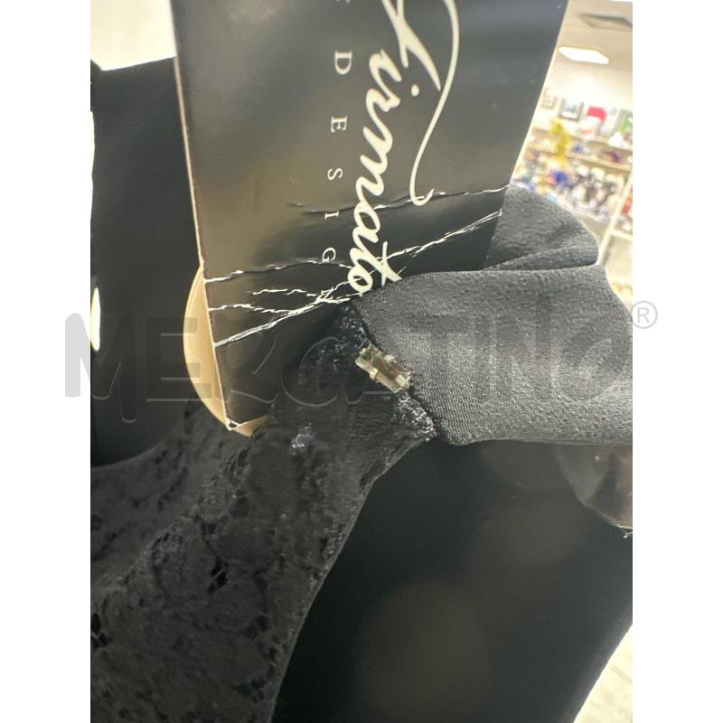 MAGLIA DONNA NERA SMANICATA SMARCHIATA | Mercatino dell'Usato Montesilvano 4