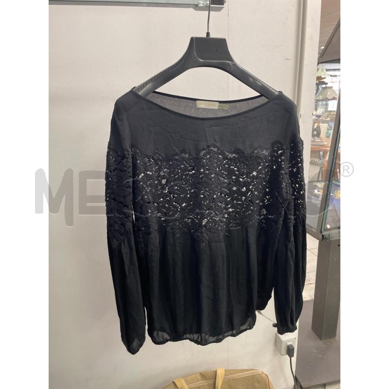 MAGLIA DONNA NERA VELATA RAMY BROOK  | Mercatino dell'Usato Montesilvano 1