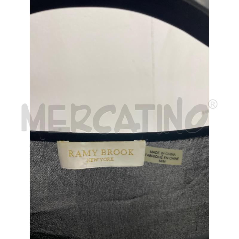 MAGLIA DONNA NERA VELATA RAMY BROOK  | Mercatino dell'Usato Montesilvano 2