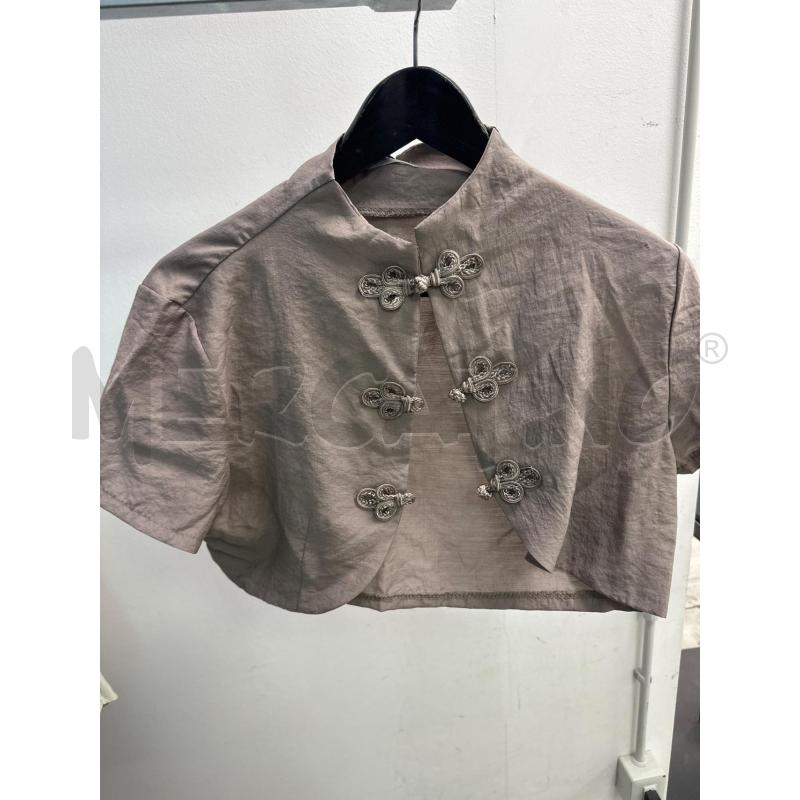 MAGLIA DONNA NEW COLLECTION CROP GRIGIA STILE GIAPPONESE | Mercatino dell'Usato Montesilvano 1
