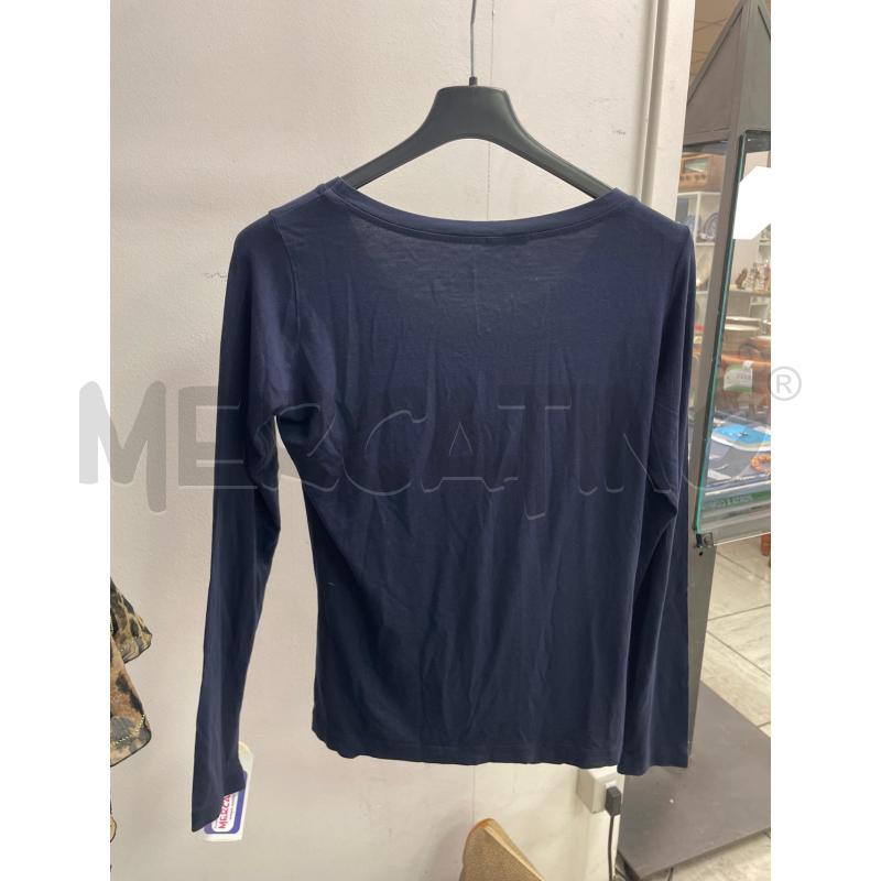 MAGLIA DONNA PENNYPULL BLU SCRITTA GLITTER | Mercatino dell'Usato Montesilvano 3