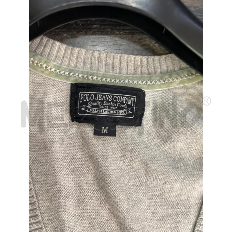 MAGLIA DONNA POLO JEANS GRIGIA SCOLLO V | Mercatino dell'Usato Montesilvano 2