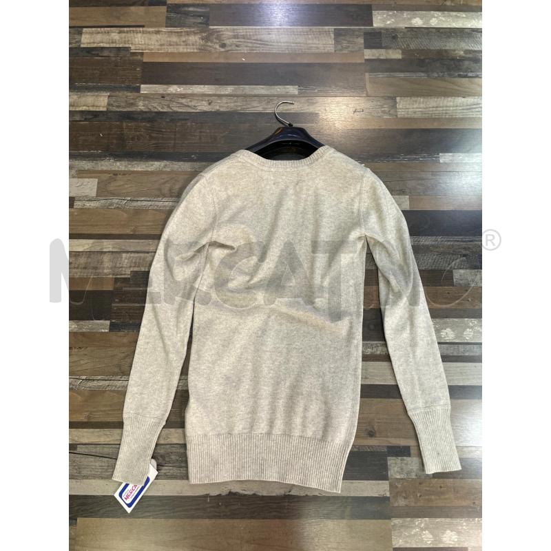 MAGLIA DONNA POLO JEANS GRIGIA SCOLLO V | Mercatino dell'Usato Montesilvano 3