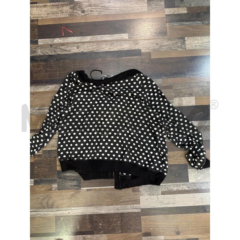 MAGLIA DONNA ROBERTO CAVALLI NERA POIS | Mercatino dell'Usato Montesilvano 3
