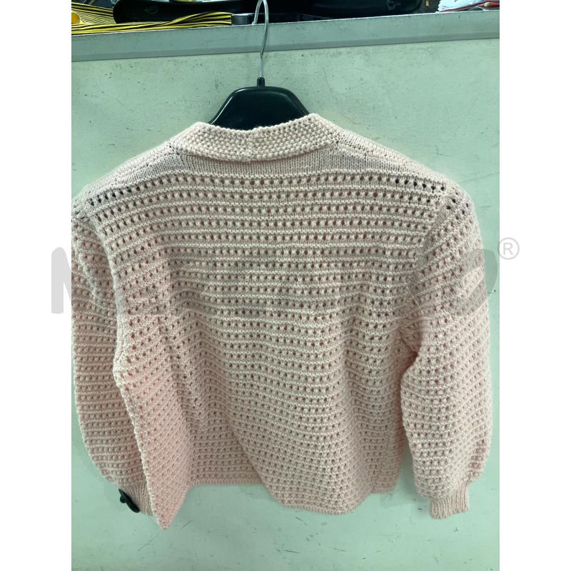 MAGLIA DONNA ROSA ARTIGIANALE FATTA A MANO | Mercatino dell'Usato Montesilvano 3