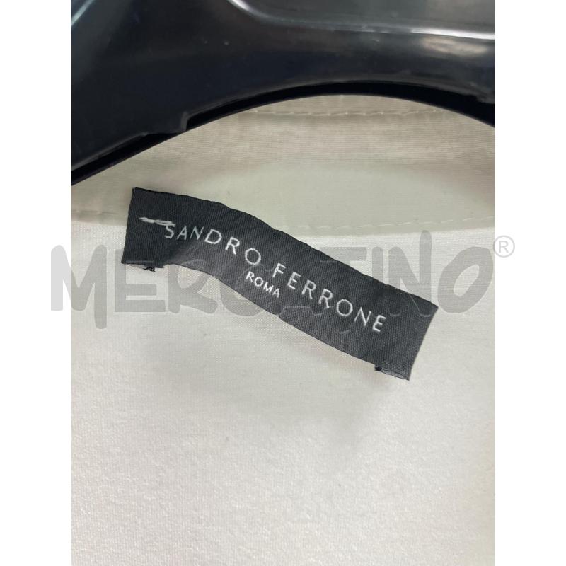 MAGLIA DONNA SANDRO FERRONE BIANCA VOLANT  | Mercatino dell'Usato Montesilvano 2