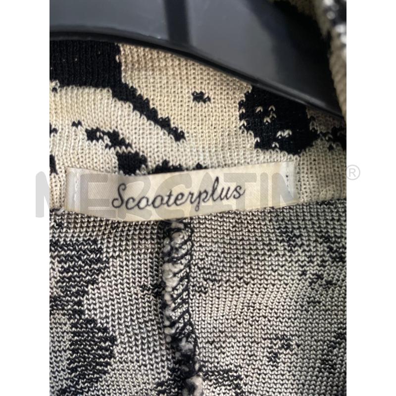 MAGLIA DONNA SCOOTERPLU BEIGE NERA TG 46 | Mercatino dell'Usato Montesilvano 2
