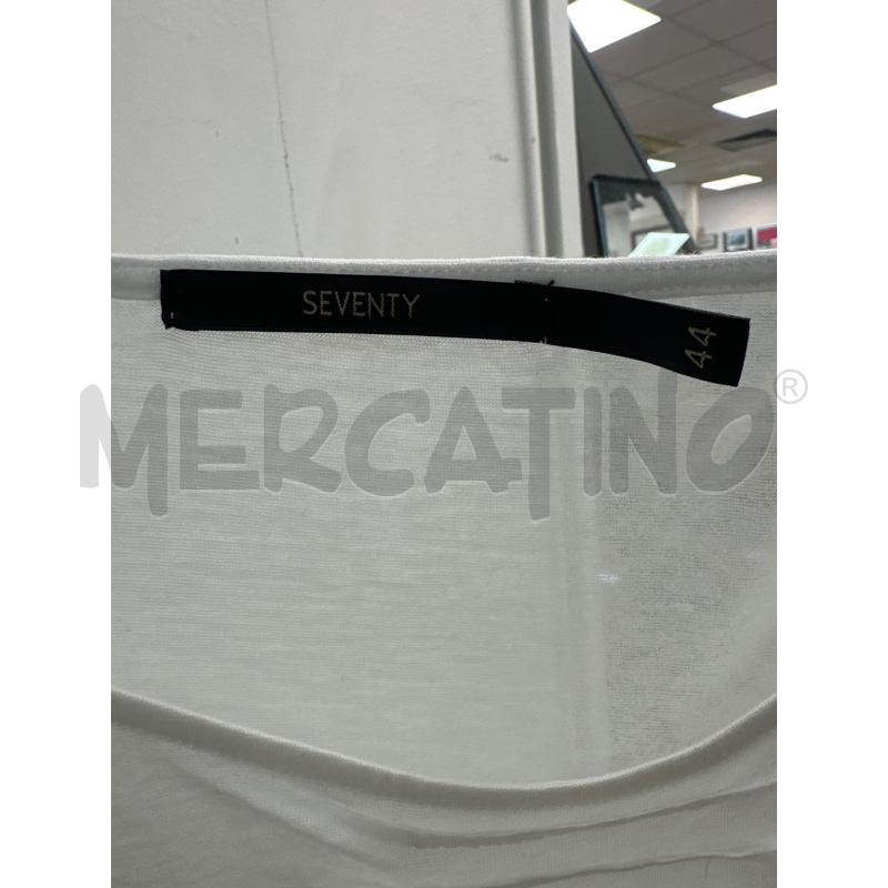 MAGLIA DONNA SEVENTY BIANCA LEGGERA | Mercatino dell'Usato Montesilvano 2