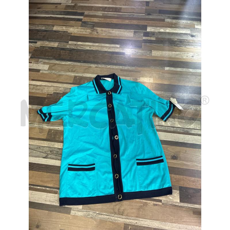 MAGLIA DONNA TIPO CAMICIA CELESTE BLU TG46 | Mercatino dell'Usato Montesilvano 1