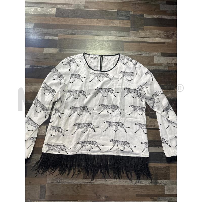 MAGLIA DONNA VALENTINA VLT'S BIANCA LEOPARDI | Mercatino dell'Usato Montesilvano 1