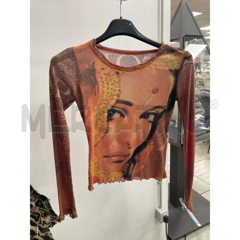 MAGLIA DONNA VELATA SOTTOMARINO STAMPA DONNA MARRO | Mercatino dell'Usato Montesilvano 1
