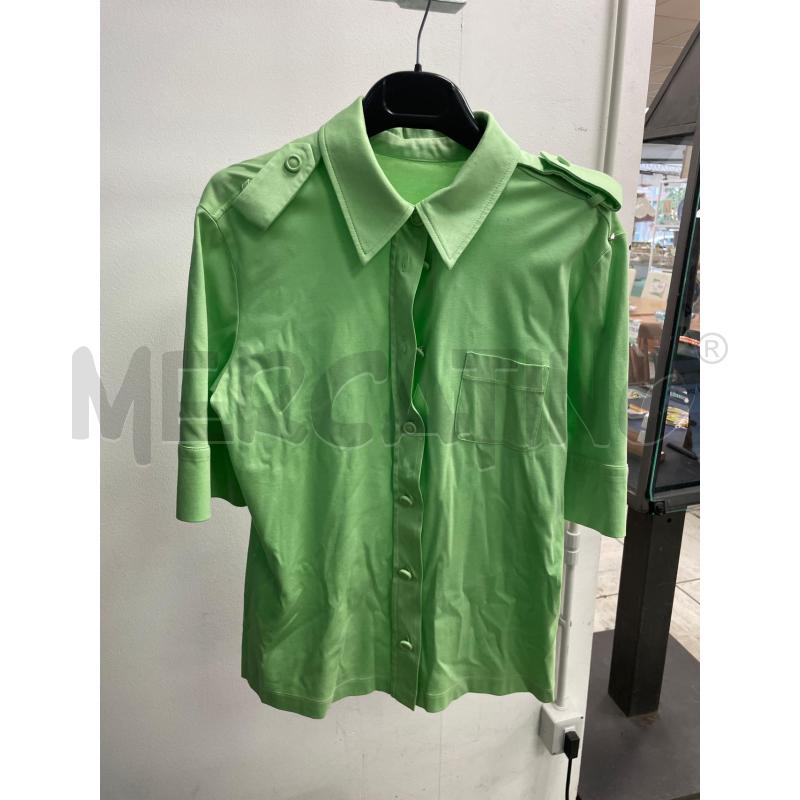 MAGLIA DONNA VERDE SMARCHIATA STRASS | Mercatino dell'Usato Montesilvano 1