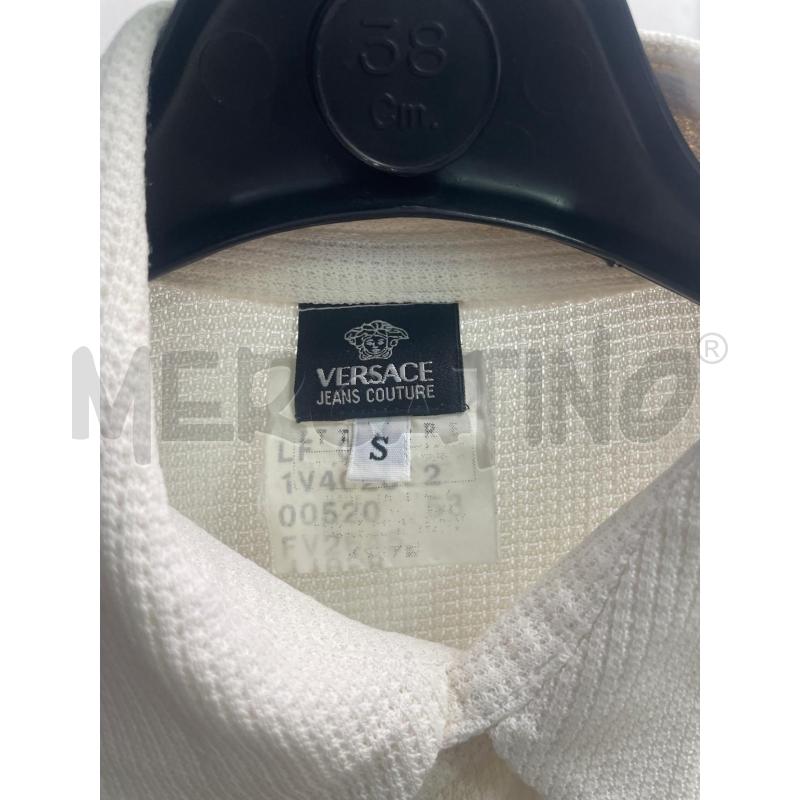 MAGLIA DONNA VERSACE JEANS COUTURE BIANCA  | Mercatino dell'Usato Montesilvano 2