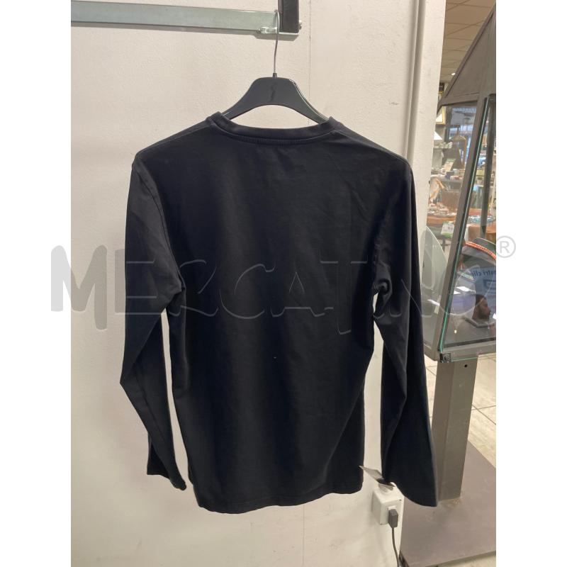 MAGLIA DONNA VERSACE JEANS NERA LOGATA PUNTINI ARGENTATI | Mercatino dell'Usato Montesilvano 3
