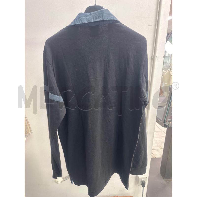 MAGLIA UOMO ADIDAS ALL BLACKS NERA RIGHE PETROLIO | Mercatino dell'Usato Montesilvano 2