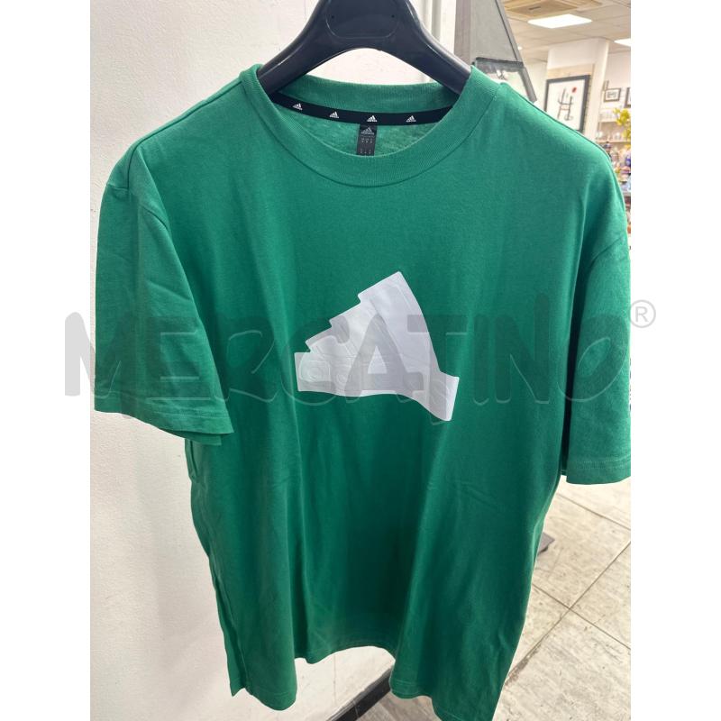 MAGLIA UOMO ADIDAS VERDE LOGO BIANCO | Mercatino dell'Usato Montesilvano 1
