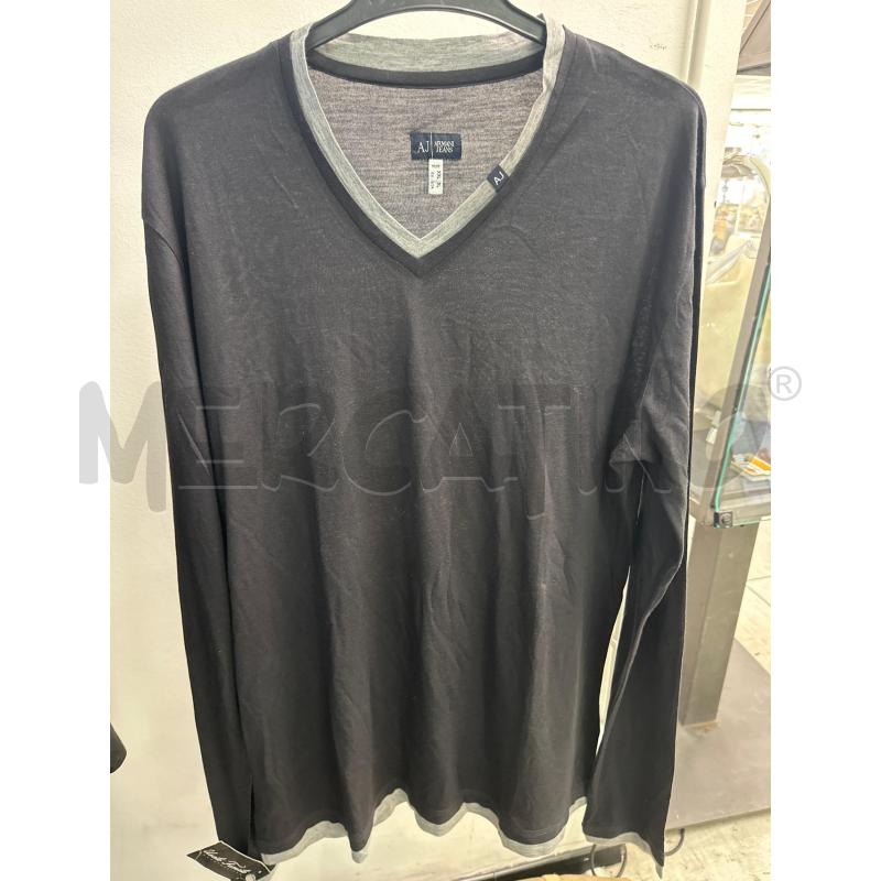 MAGLIA UOMO ARMANI JEANS GRIGIA TG XXL | Mercatino dell'Usato Montesilvano 1
