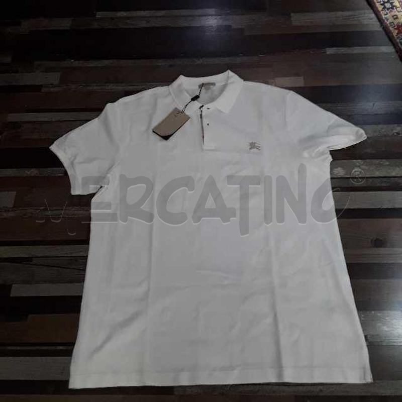 MAGLIA UOMO BURBERRY BIANCA TG XX | Mercatino dell'Usato Montesilvano 1