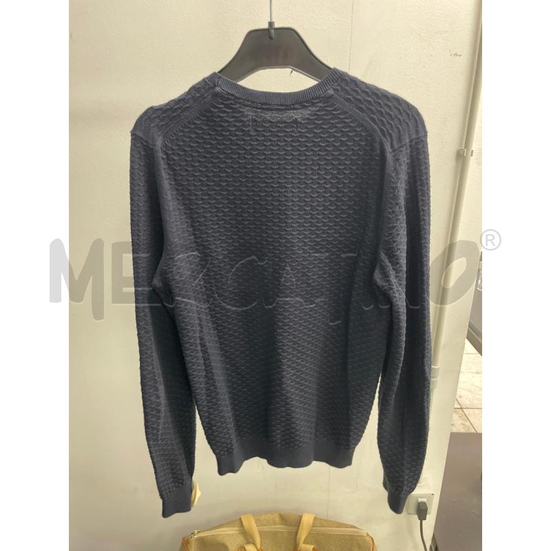 MAGLIA UOMO COTONE BLU CELIO | Mercatino dell'Usato Montesilvano 3