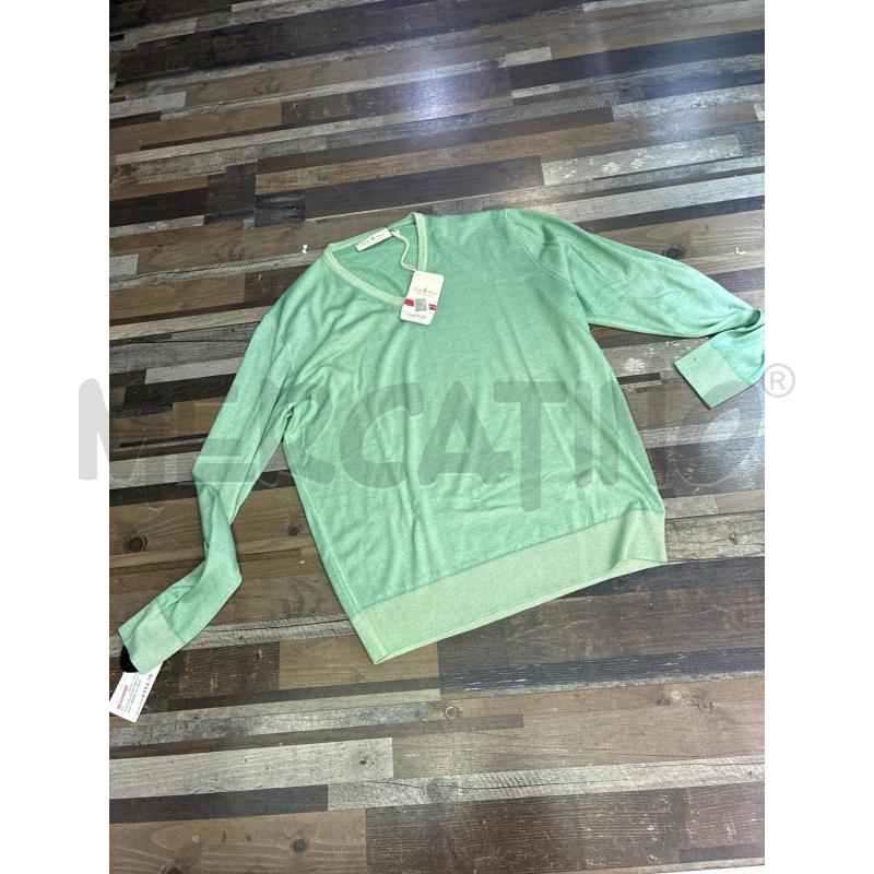 MAGLIA UOMO DELLA CHIANA VERDE ACQUA TG M | Mercatino dell'Usato Montesilvano 1