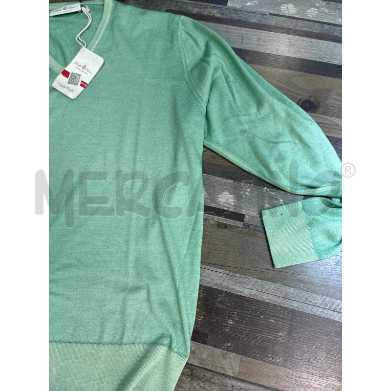 MAGLIA UOMO DELLA CHIANA VERDE ACQUA TG M | Mercatino dell'Usato Montesilvano 2
