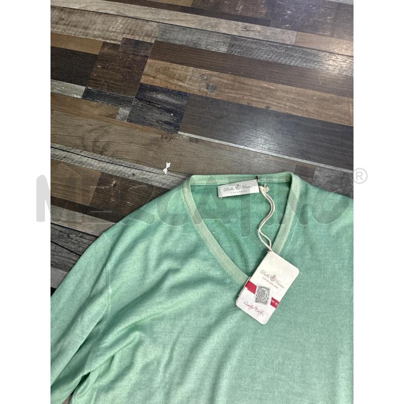 MAGLIA UOMO DELLA CHIANA VERDE ACQUA TG M | Mercatino dell'Usato Montesilvano 3