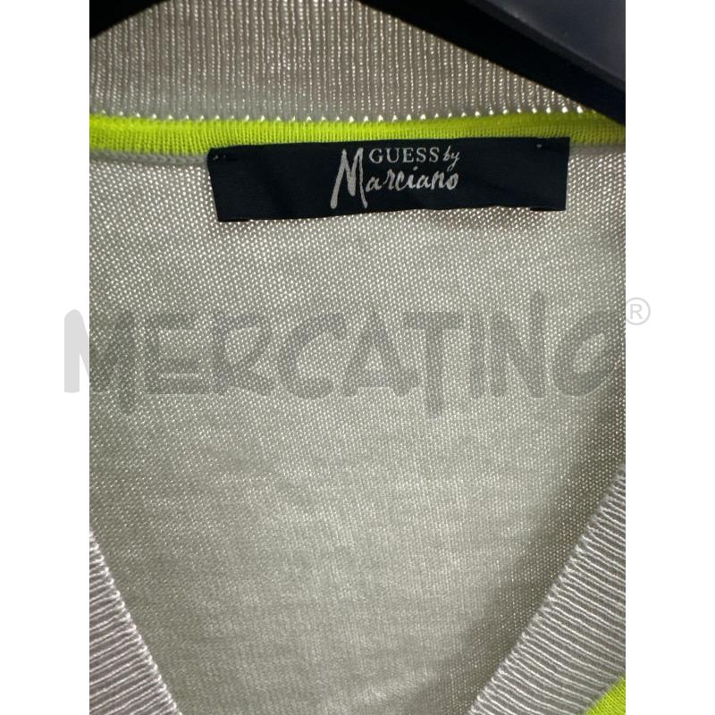 MAGLIA UOMO GUESS MARCIANO GRIGIO VERDE ELETTRICO | Mercatino dell'Usato Montesilvano 2